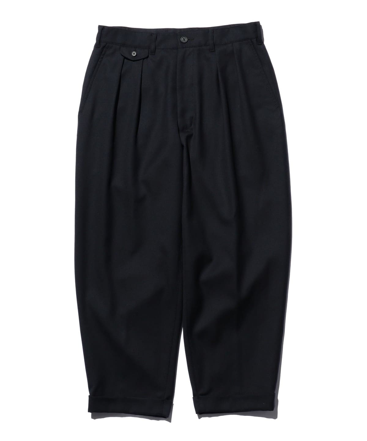 BEAMS PLUS（ビームス プラス）2 Pleats Tapered Laundry Wool（パンツ