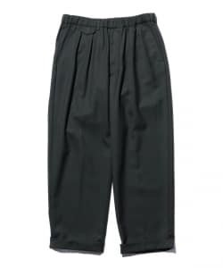 2 Pleats Relax Trousers Laundry Wool