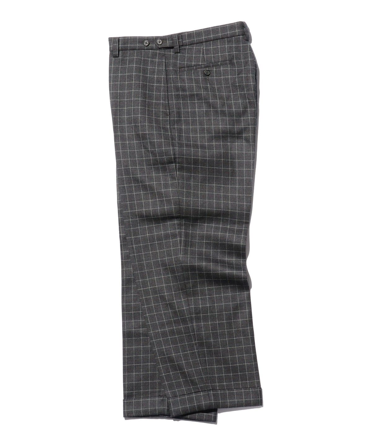 BEAMS PLUS（ビームス プラス）IVY Trousers Wide Wool Plaid Double