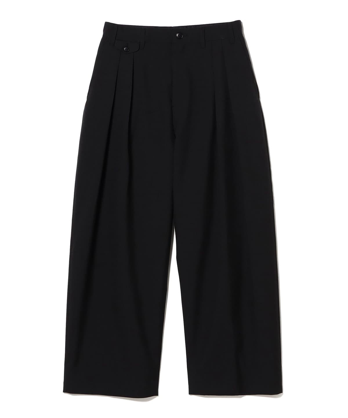 【別注】STUDIO NICHOLSON スタジオ ニコルソン / ALVY DOUBLE PLEAT PANT パンツ MEN DARKEST NAVY S 【別注】STUDIO NICHOLSON スタジオ ニコルソン / ALVY DOUBLE PLEAT PANT パンツ MEN DARKEST NAVY S