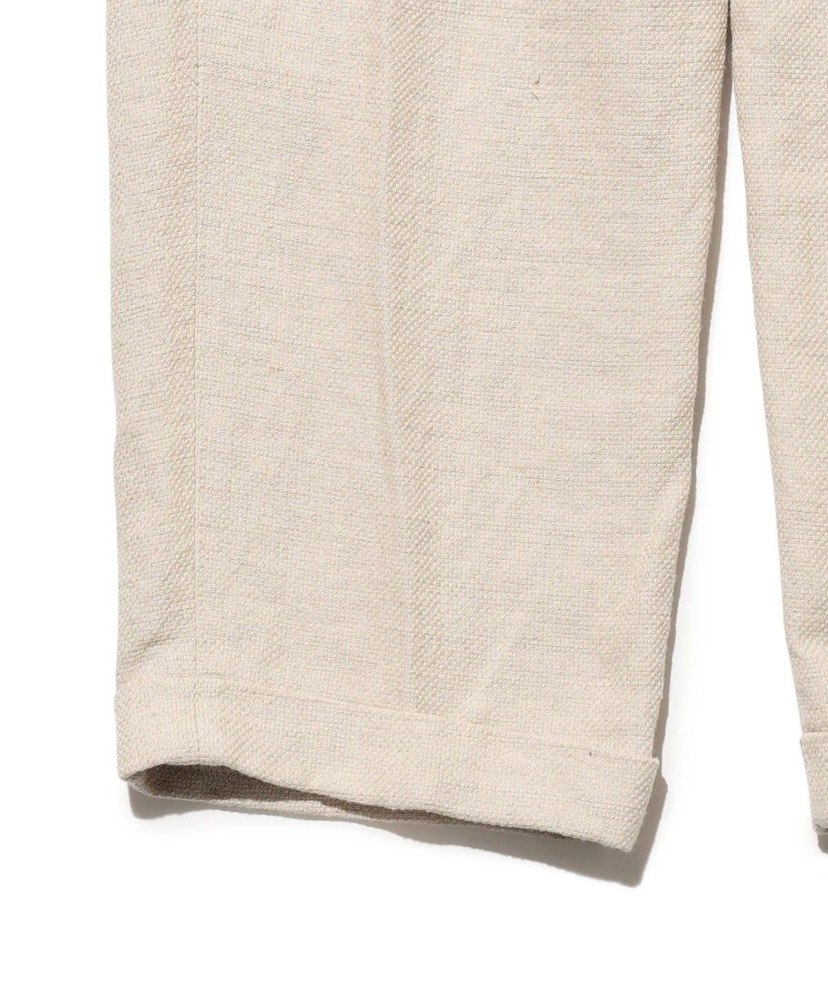 BEAMS PLUS（ビームス プラス）2 Pleats Relax Trousers COTTON Linen