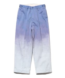 IVY Trousers Wide Twill Gradation Print