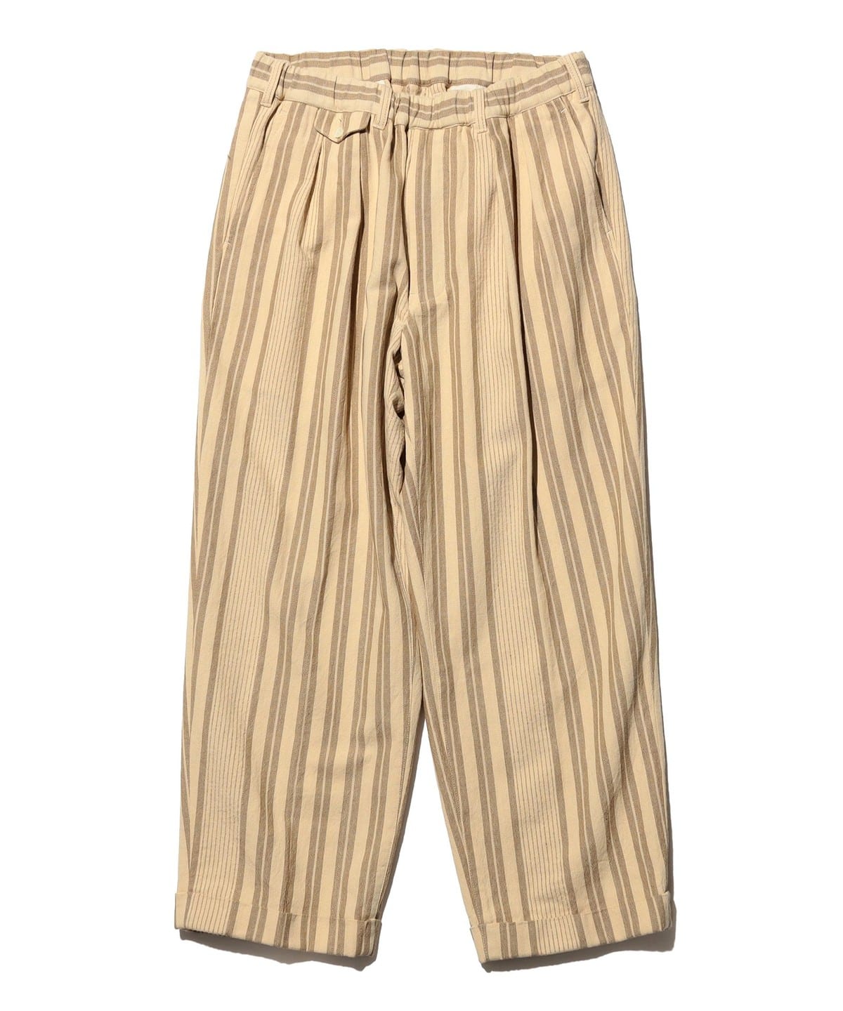 BEAMS PLUS（ビームス プラス）2 Pleats Relax Trousers Indian Oxford