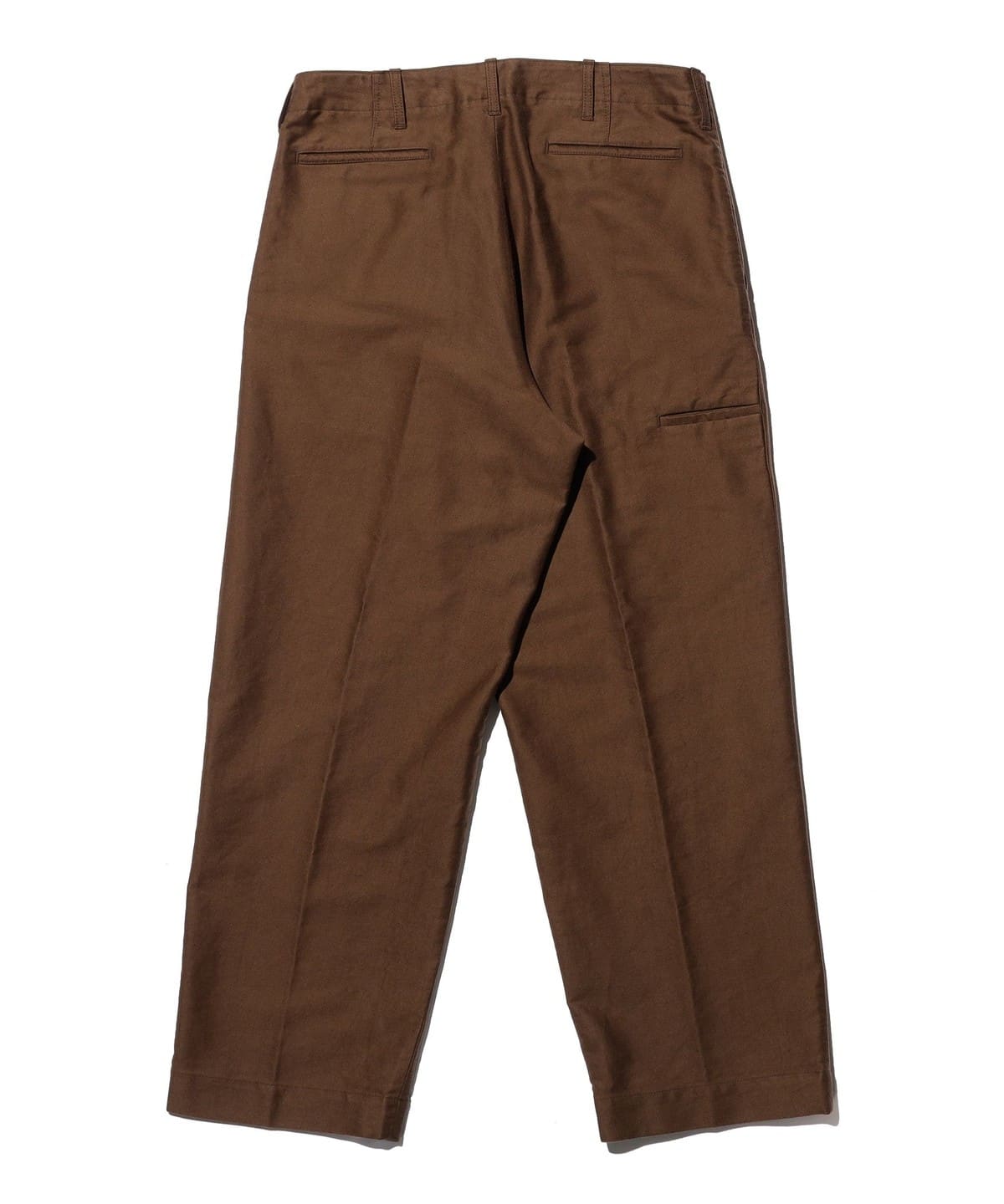 BEAMS PLUS（ビームス プラス）WORK Trousers Cotton Silk Back Sateen
