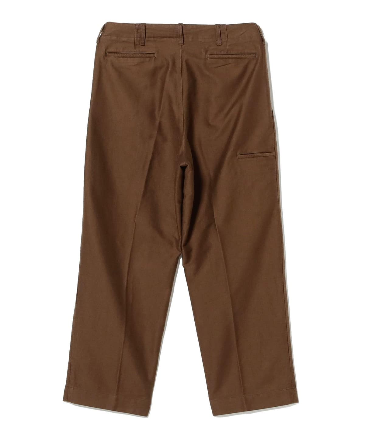 BEAMS PLUS（ビームス プラス）WORK Trousers Cotton Silk Back Sateen