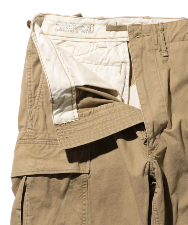 RRL×BEAMS PLUS別注CargoPant Military Khaki