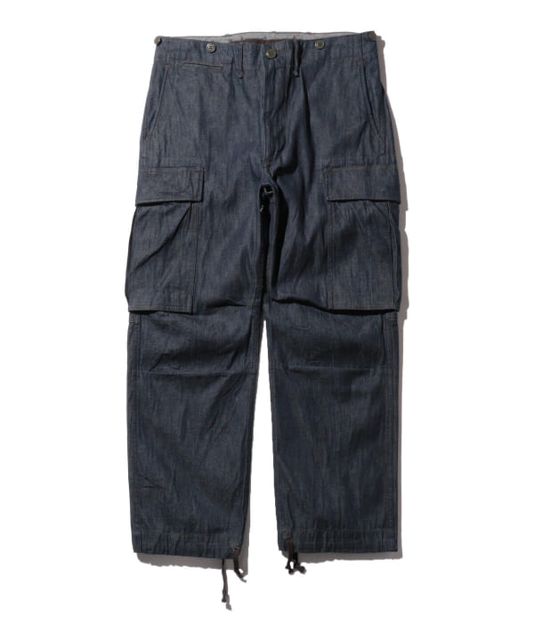 メンズRRL × BEAMS PLUS別注Cargo Pant Denim Rinse - ワークパンツ ...