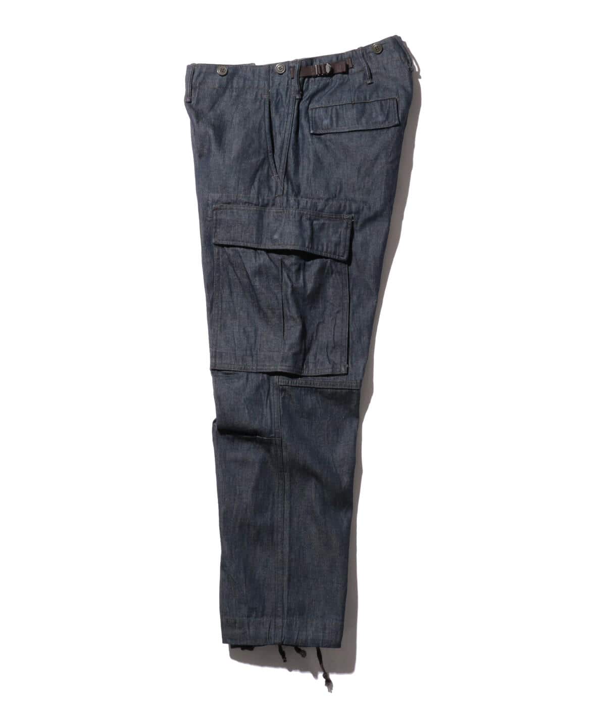 メンズRRL × BEAMS PLUS別注Cargo Pant Denim Rinse - ワークパンツ