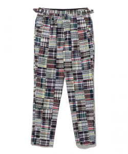 ▲KENNETH FIELD / Gurkha Trousers ⅡMadras Patchwork