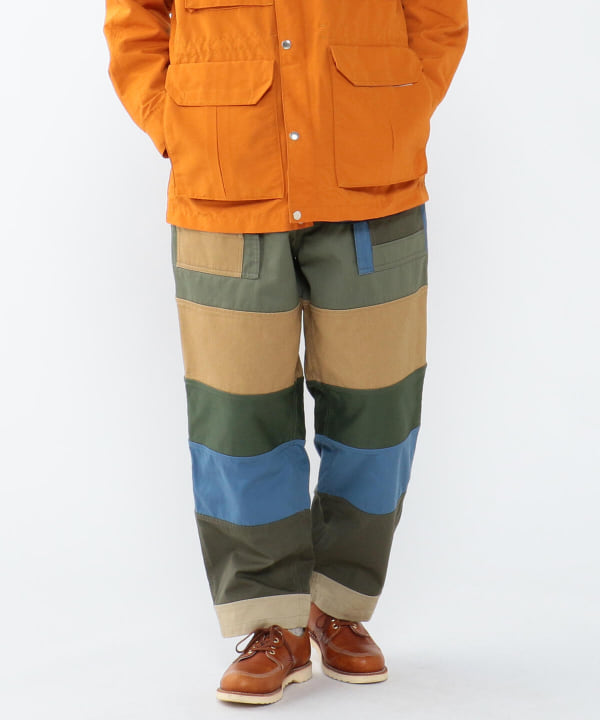 BEAMS PLUS BEAMS PLUS Outlet] BEAMS PLUS / Patchwork bush pants 