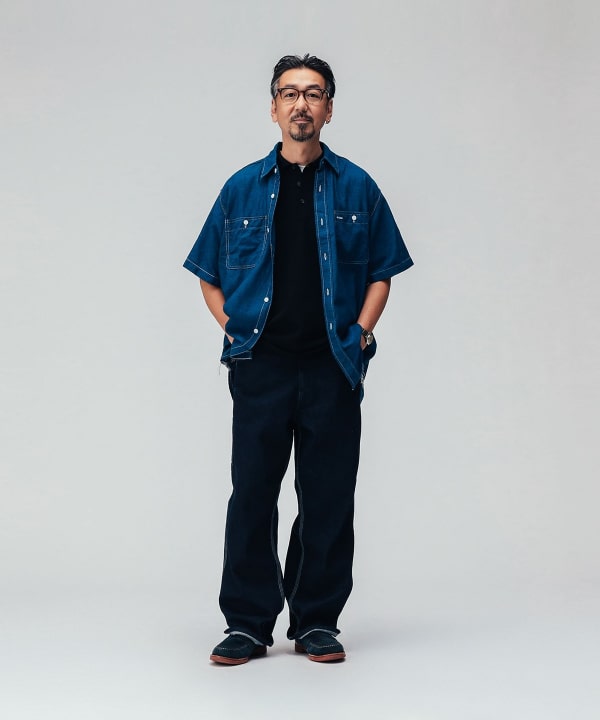 Painter Pants Denim Model：H 169cm Size：S