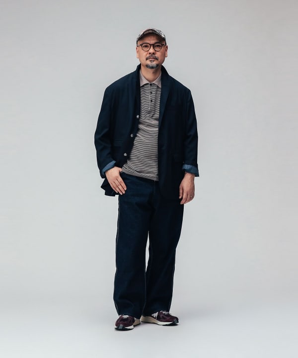 Painter Pants Denim Model：H 183cm Size：XL