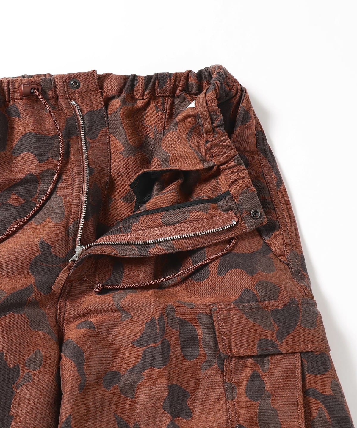 ビームスプラス　ダックハンターカモ　ミリタリー　オーバーパンツ BEAMS OUTLET｜ダックハンターカモ ジャカード ミリタリー 6