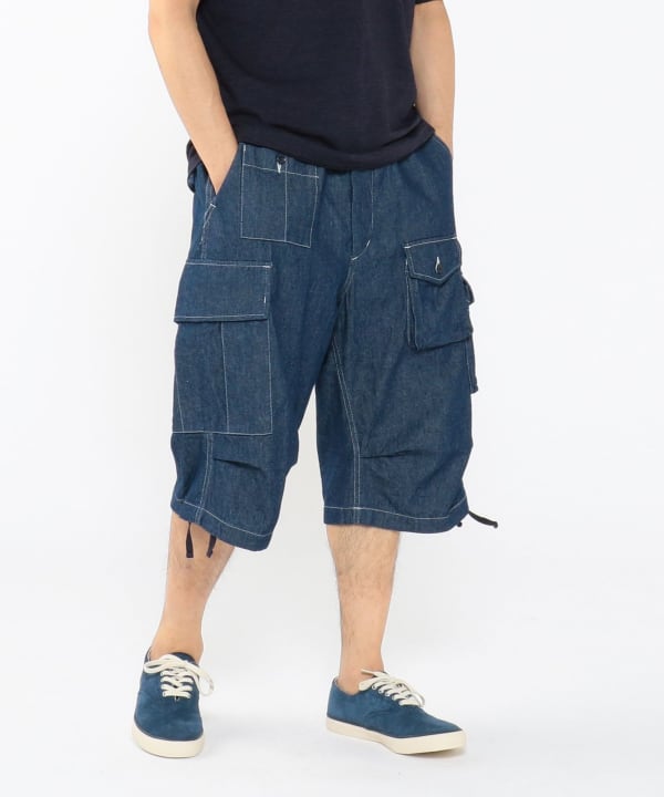 BEAMS PLUS（ビームス プラス）ENGINEERED GARMENTS × BEAMS PLUS / 別注 BDU 3/4 Shorts  Denim（パンツ ショートパンツ）通販｜BEAMS