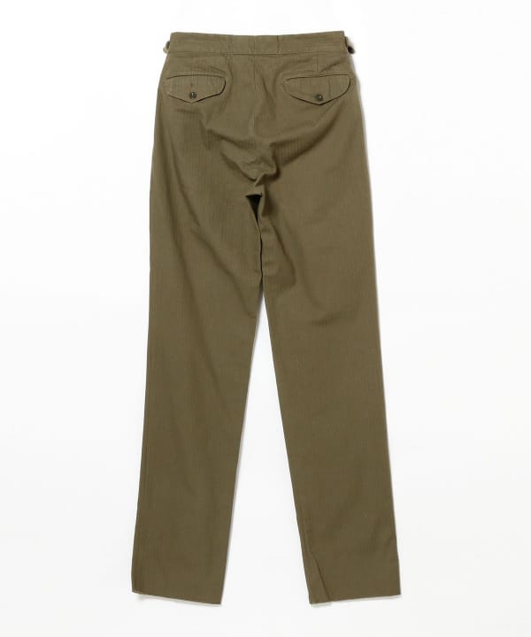 BEAMS PLUS（ビームス プラス）KENNETH FIELD / Gurkha Trousers Ⅲ Herringbone（パンツ カジュアル パンツ）通販｜BEAMS