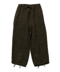 MIL Easy Pants Linen Mesh Plaid