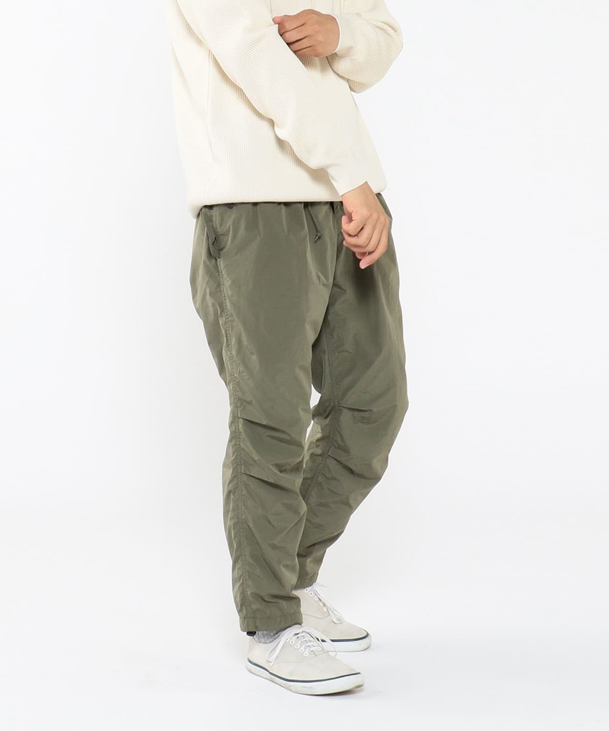 グラミチ BEAMS PACKABLE TRUCK PANTS ナイロン M 黒