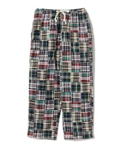 ▲KENNETH FIELD / EZ Trousers Madras Patchwork