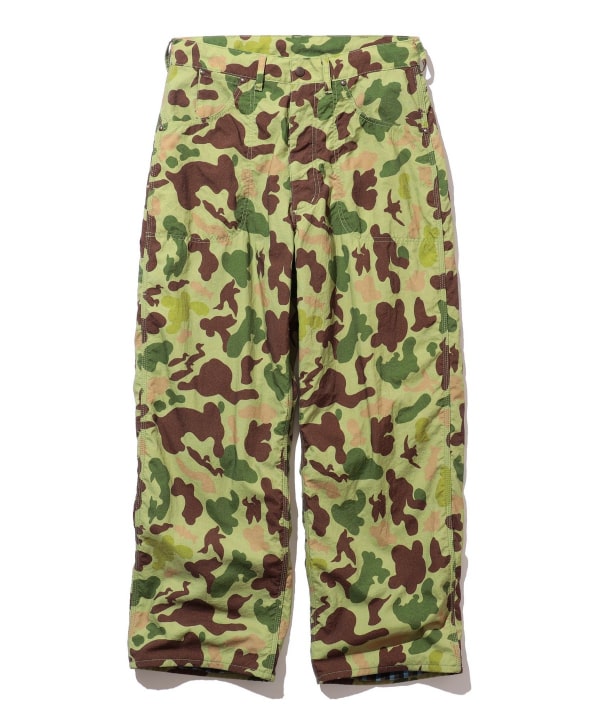 BEAMS PLUS BEAMS PLUS Pants Lined Animal Camo (pants, casual