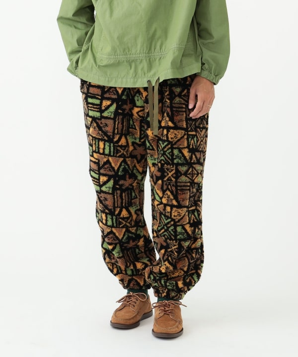 BEAMS PLUS(ビームス プラス)GYM Pants Wide Jacquard Boa BEAMS PLUS(ビームス プラス)GYM Pants Wide Jacquard Boa