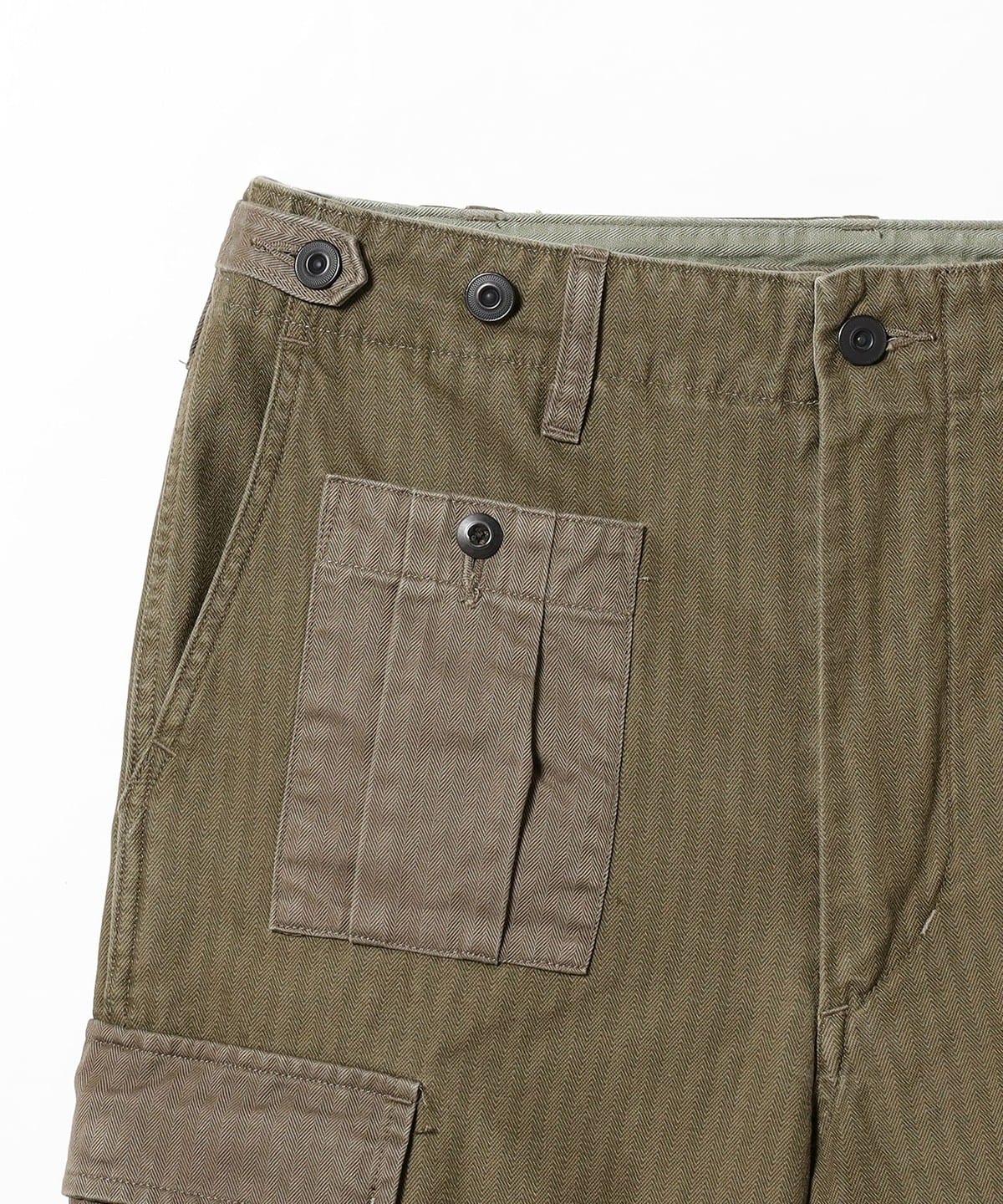 BEAMS PLUS BEAMS PLUS NIGEL CABOURN / ARMY 工裝褲- 納米顏料人字