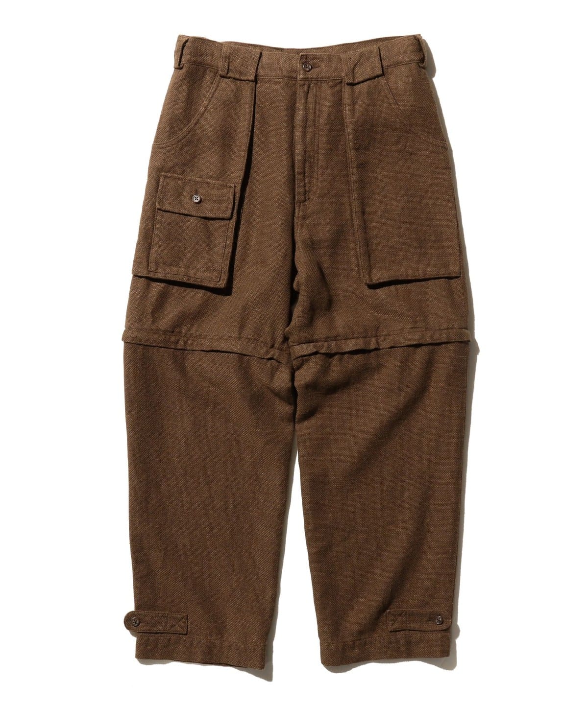 Bush PantsⅡ Cotton Linen パンツ MEN BROWN XL Bush PantsⅡ Cotton Linen パンツ MEN BROWN XL
