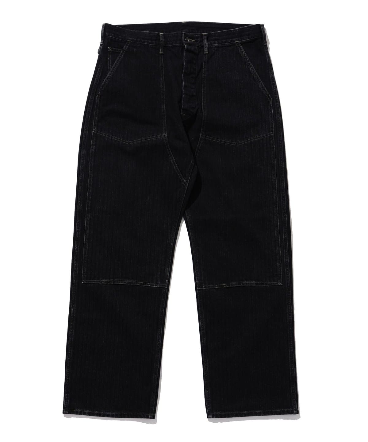 【別注】POST OVERALLS ポストオーバーオールズ / Lumberjack Dungarees パンツ MEN BLACK L 【別注】POST OVERALLS ポストオーバーオールズ / Lumberjack Dungarees パンツ MEN BLACK L