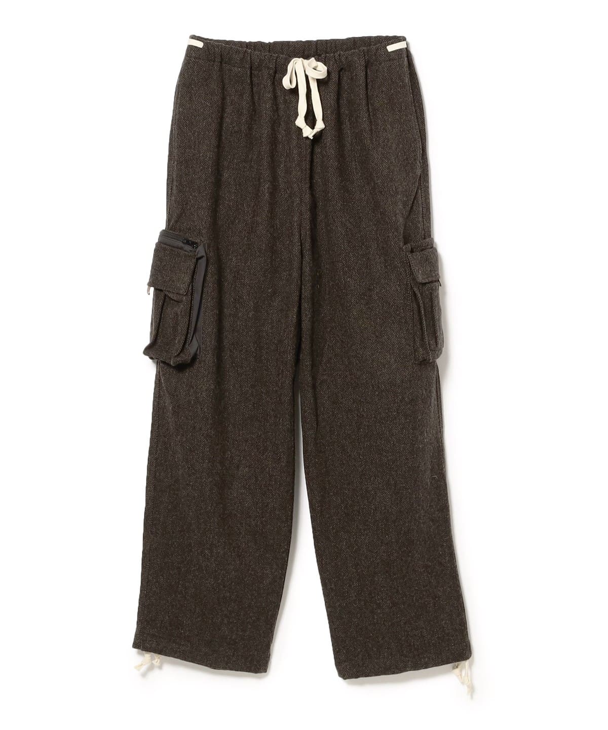 KENNETH FIELD ケネスフィールド / Guide Trouser Wool Rich Usa パンツ MEN BROWN L KENNETH FIELD ケネスフィールド / Guide Trouser Wool Rich Usa パンツ MEN BROWN L