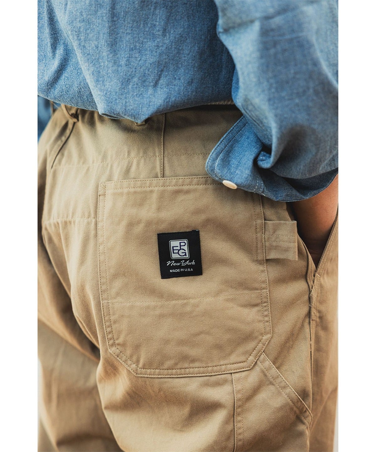 【別注】PEG / GLASSFIELD PANTS CHINO パンツ MEN KHAKI M 【別注】PEG / GLASSFIELD PANTS CHINO パンツ MEN KHAKI M