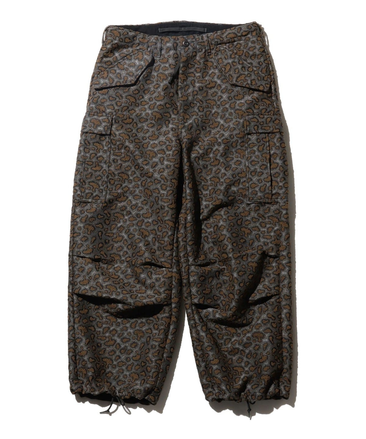 MIL Over 6 Pockets Camo Jacquard パンツ MEN BROWN M MIL Over 6 Pockets Camo Jacquard パンツ MEN BROWN M