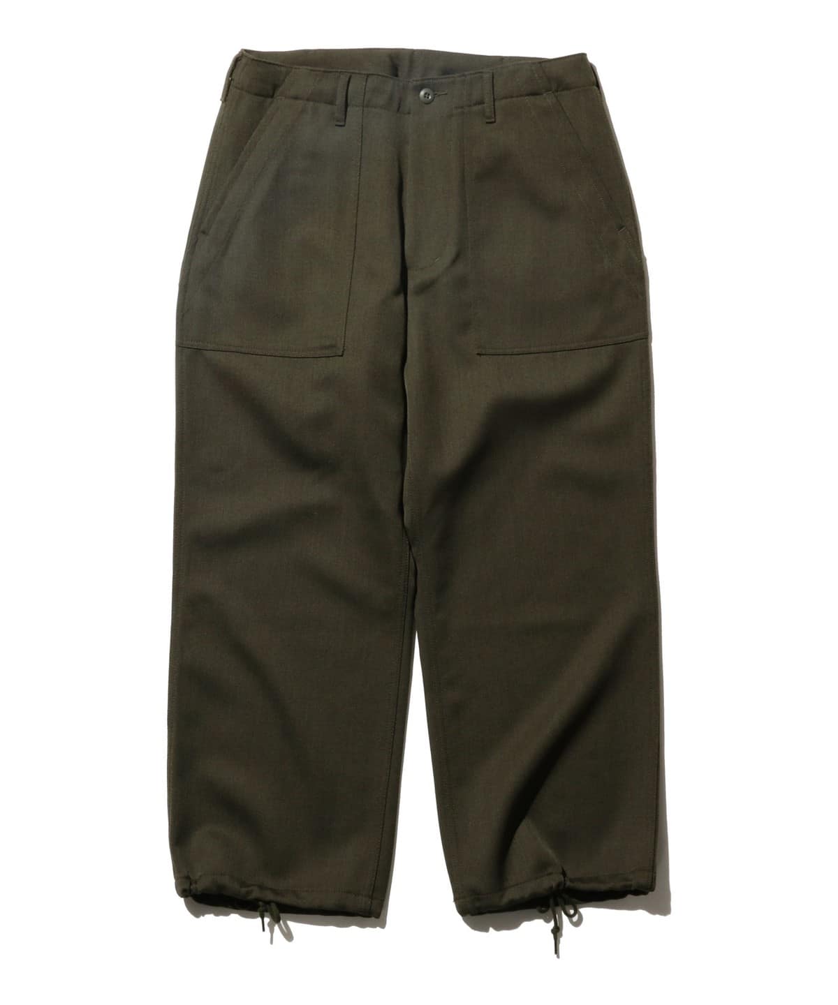 MIL Utility Trousers Wool Elastic パンツ MEN GREEN XL MIL Utility Trousers Wool Elastic パンツ MEN GREEN XL