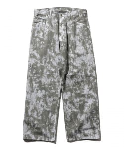 P-Man Pants Supima Herringbone on Paint Print