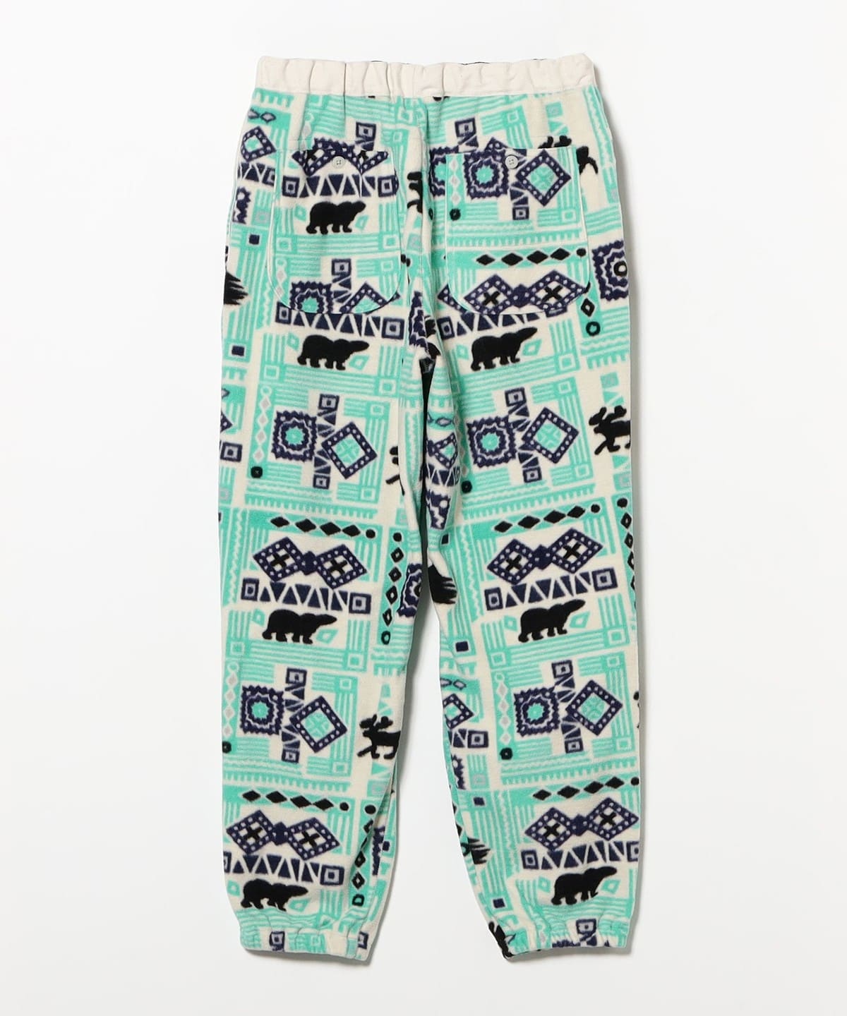 BEAMS PLUS（ビームス プラス）GYM Pants Wide Animal Print（パンツ