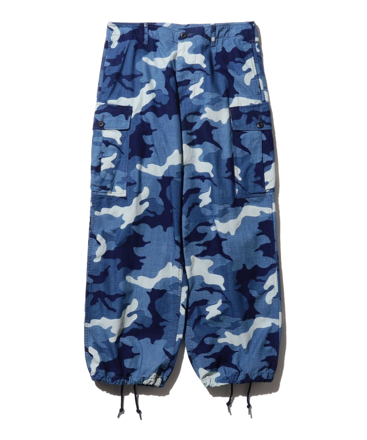 BEAMS PLUS（ビームス プラス）MIL 6 Pocket Indigo Ripstop Discharge