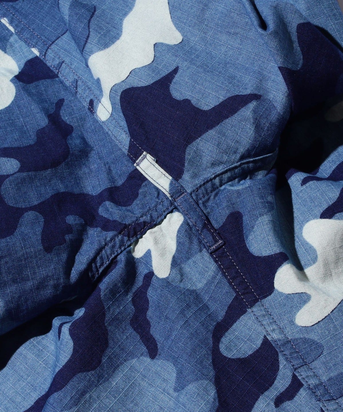 BEAMS PLUS（ビームス プラス）MIL 6 Pocket Indigo Ripstop Discharge