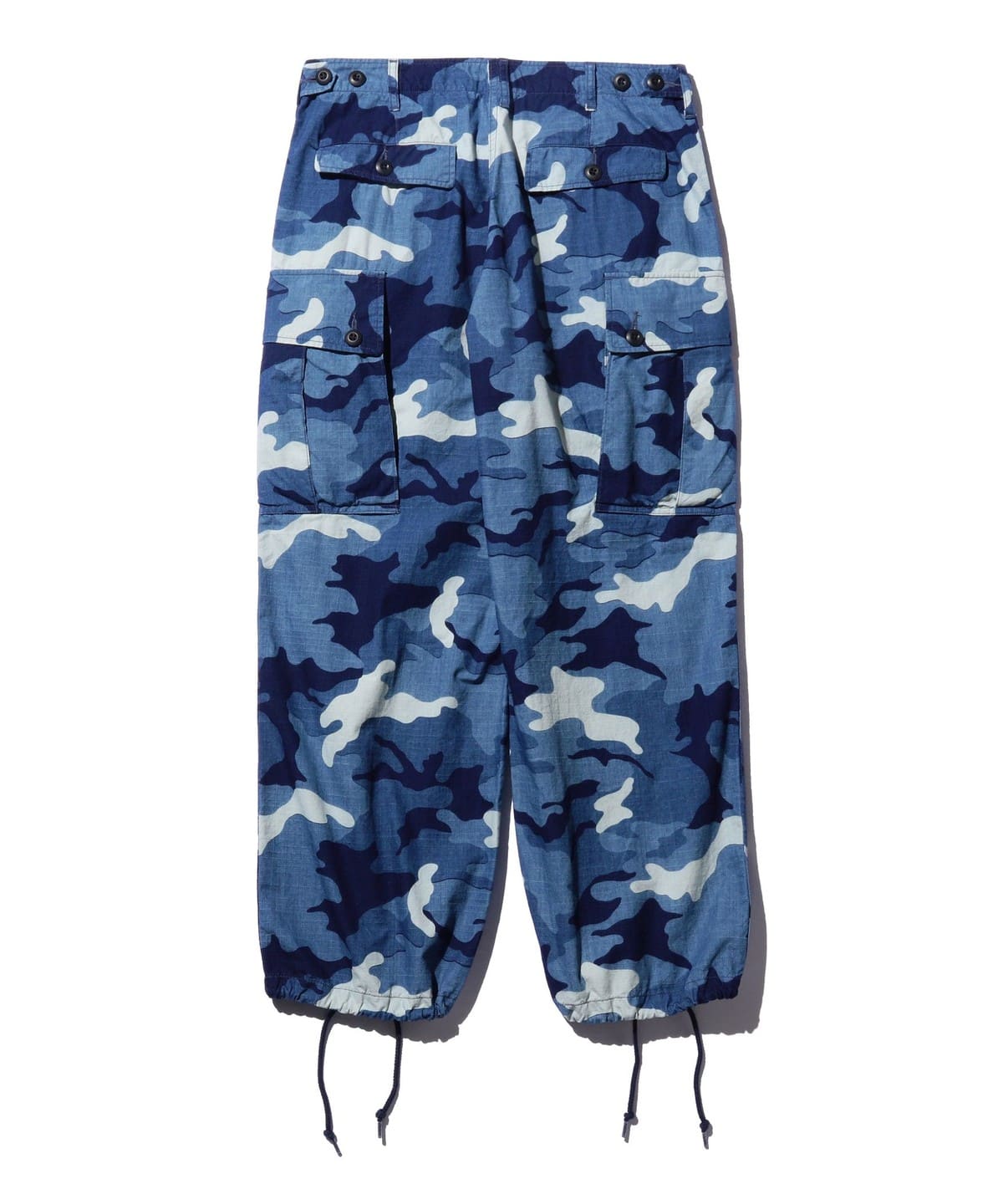 BEAMS PLUS（ビームス プラス）MIL 6 Pocket Indigo Ripstop Discharge