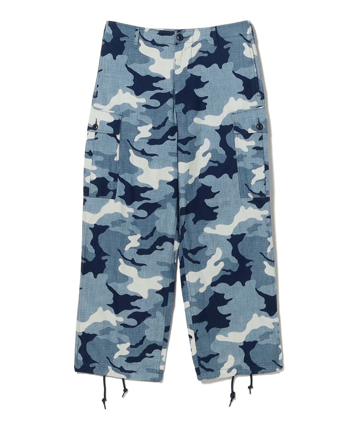 BEAMS PLUS（ビームス プラス）MIL 6 Pocket Indigo Ripstop Discharge