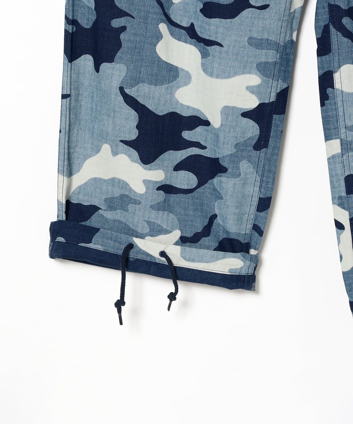 BEAMS PLUS（ビームス プラス）MIL 6 Pocket Indigo Ripstop Discharge