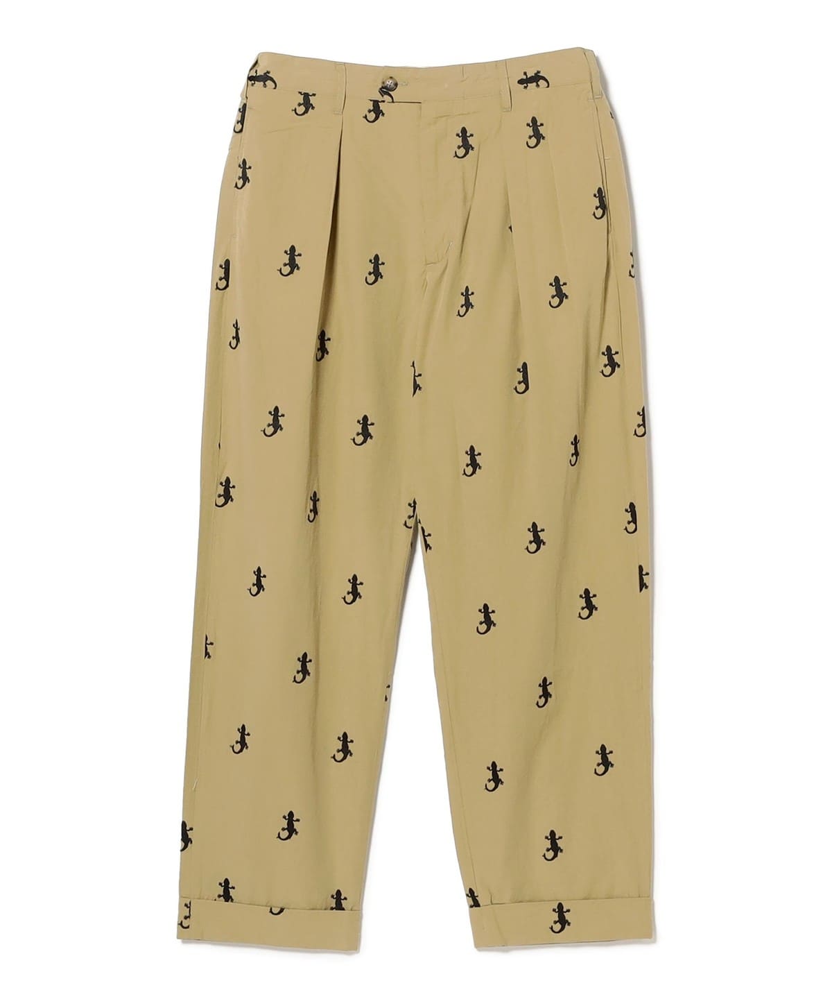 ENGINEERED GARMENTS エンジニアド ガーメンツ / CARLYLE PANT - GECKO EMBROIDERY パンツ MEN Khaki S ENGINEERED GARMENTS エンジニアド ガーメンツ / CARLYLE PANT - GECKO EMBROIDERY パンツ MEN Khaki S
