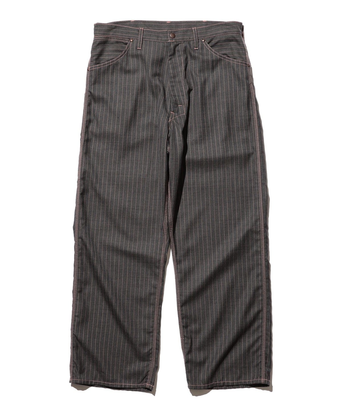 Painter Pants Uniform Serge Pin Stripe パンツ MEN GREY M Painter Pants Uniform Serge Pin Stripe パンツ MEN GREY M