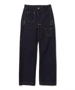 JOHN GLUCKOW / 1910sNM_TRSRSLot JG-01S 1910s Netmaker's Trousers  Stripe Denim
