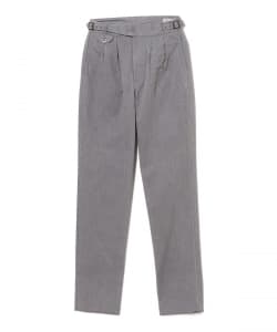 KENNETH FIELD / Gurkha Trousers Ⅲ Herringbone Grey