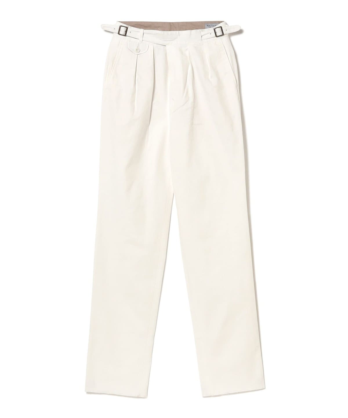 KENNETH FIELD ケネスフィールド / Gurkha Trousers Ⅱ Herringbone White パンツ MEN WHITE XL KENNETH FIELD ケネスフィールド / Gurkha Trousers Ⅱ Herringbone White パンツ MEN WHITE XL