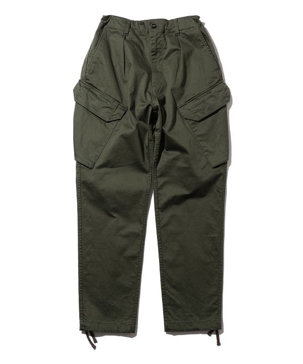 BEAMS SAGE DE CRET カーゴパンツ オリーブグリーン BEAMS SAGE DE CRET カーゴパンツ オリーブグリーン 究極の“美