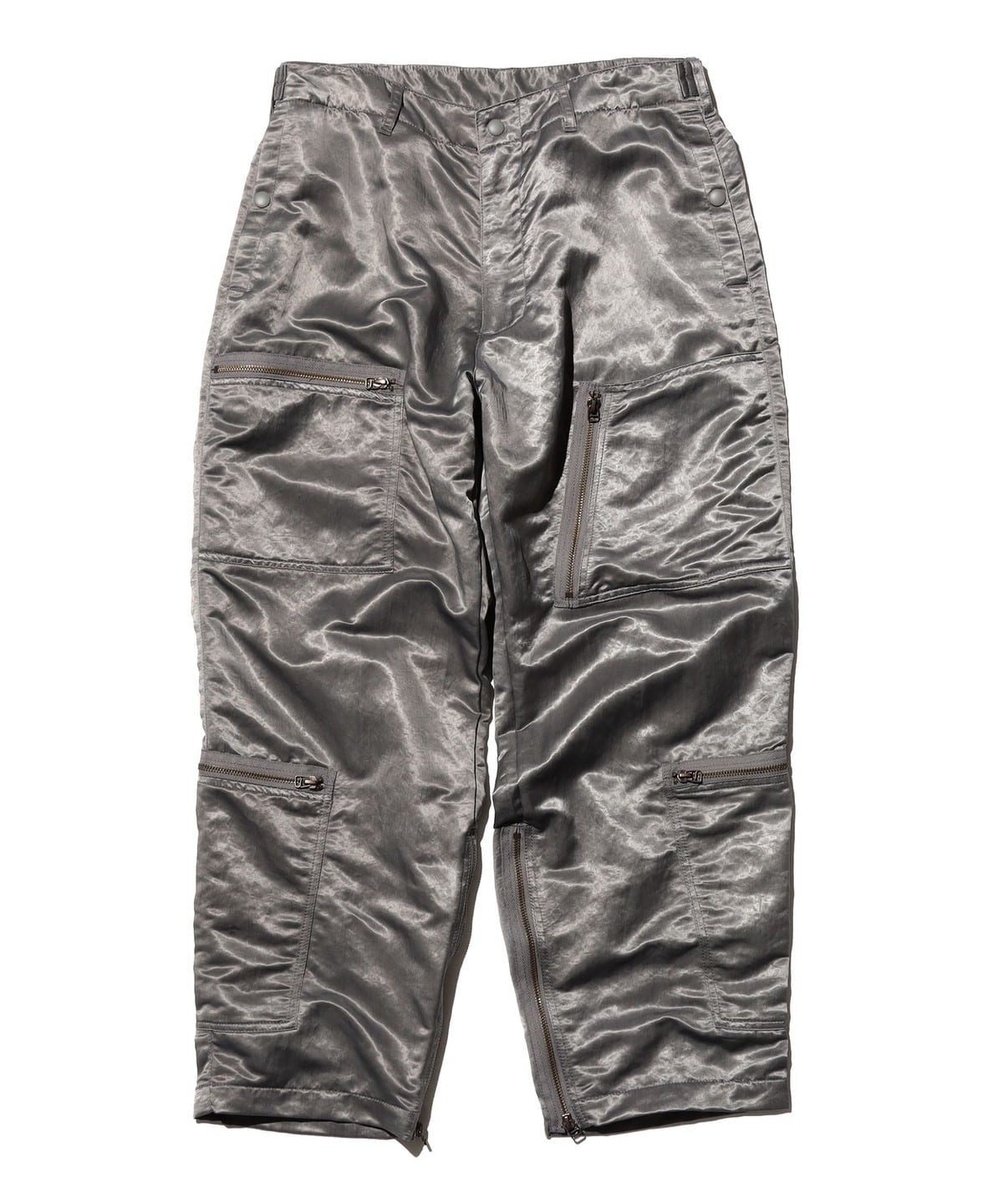 BEAMS PLUS（ビームス プラス）MIL Multi Pocket Trousers Nylon Satin