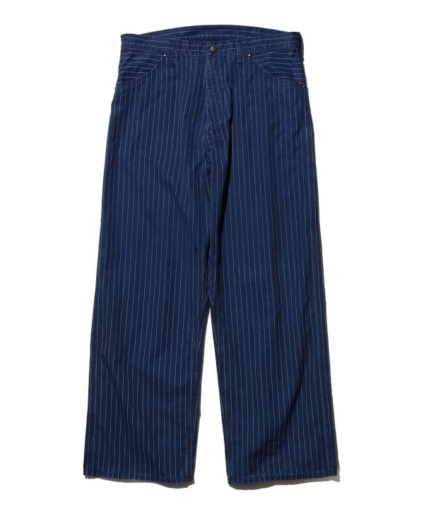 Painter Pants Indigo Discharge Print