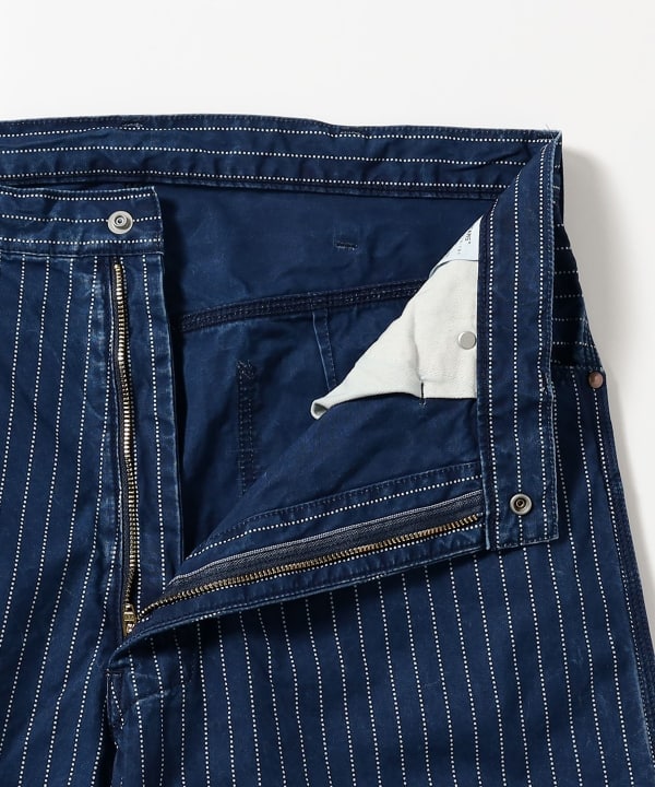 Painter Pants Indigo Discharge Print