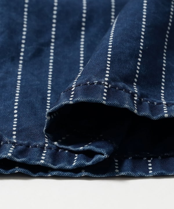 Painter Pants Indigo Discharge Print
