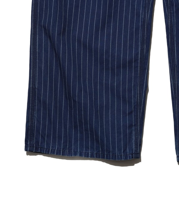 Painter Pants Indigo Discharge Print