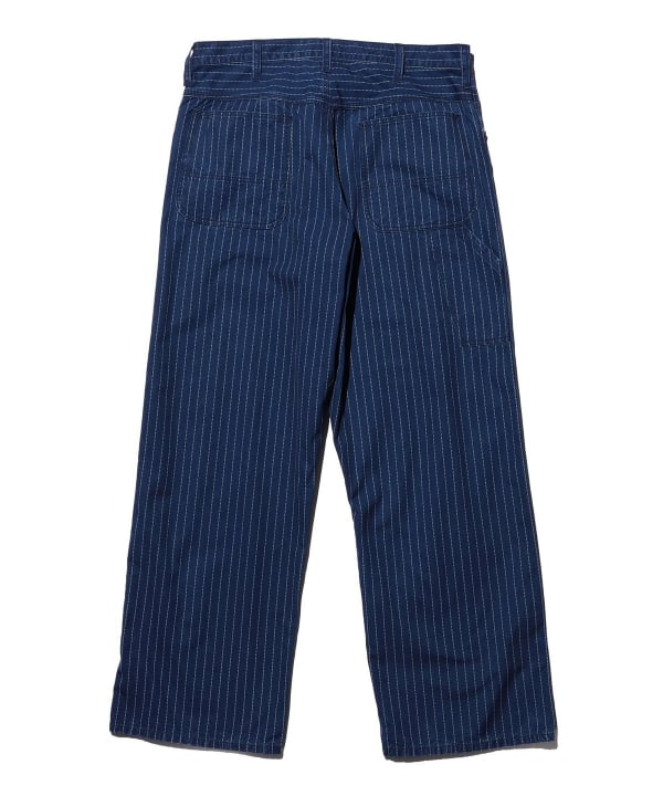 Painter Pants Indigo Discharge Print